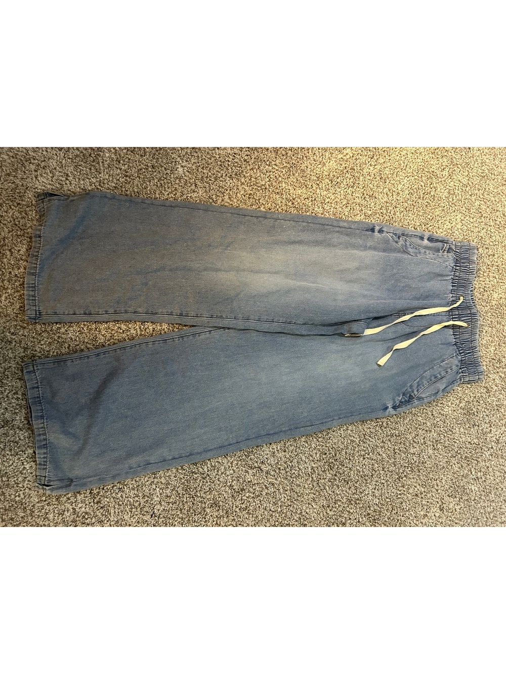 Kenzie Wide Legs Comfy Denim Pants